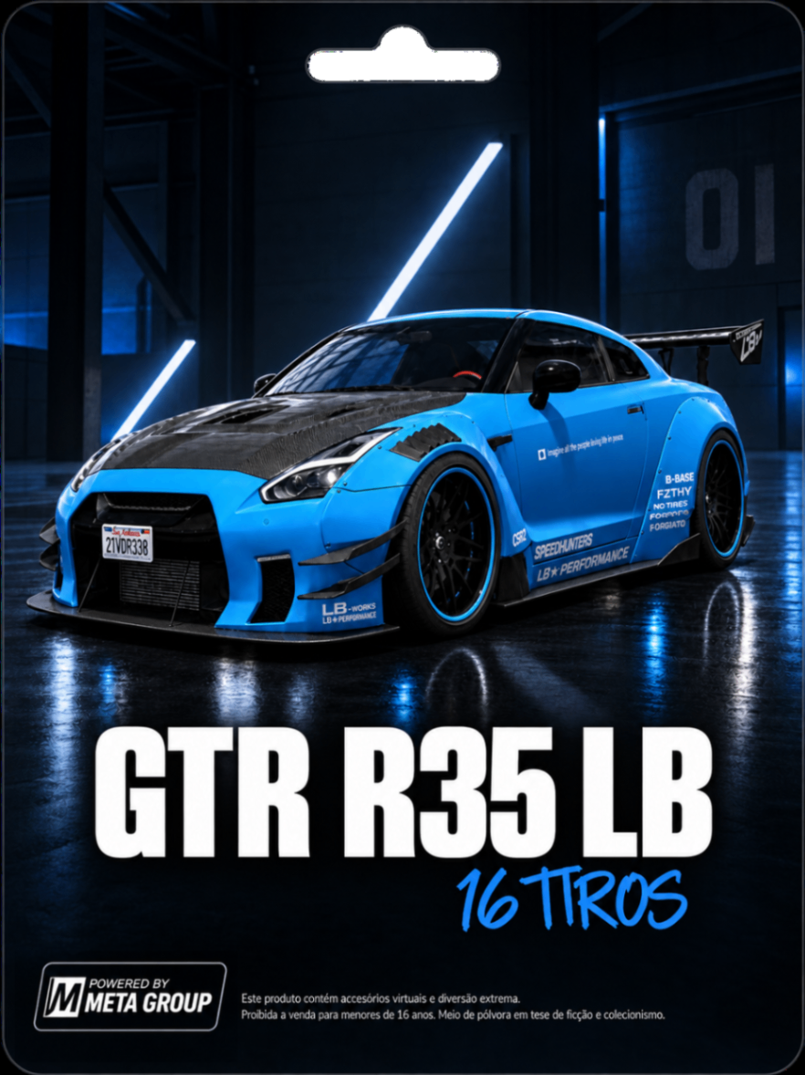 GTR R35 LB 16 TIROS