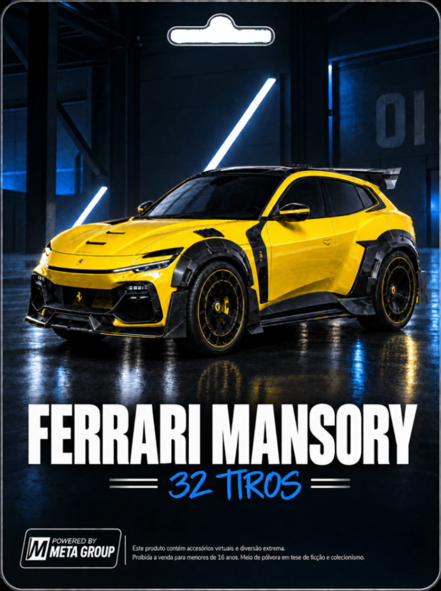 FERRARI MANSORY 32 TIROS - ATÉ O WIPE