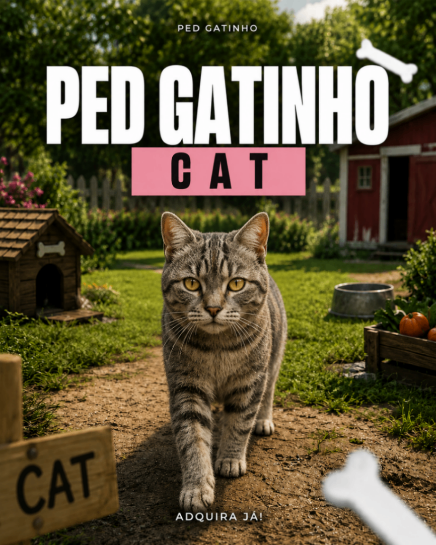 PED GATINHO CAT