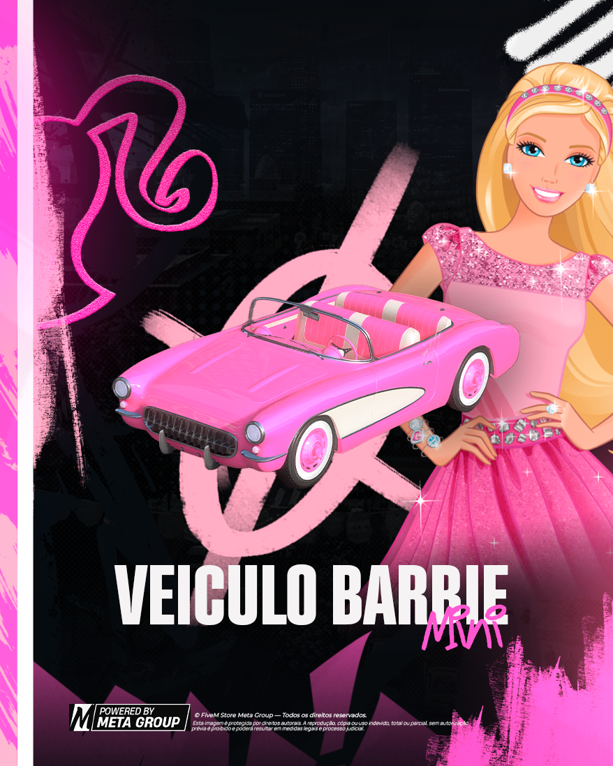 VEÍCULO DA BARBIE MINI