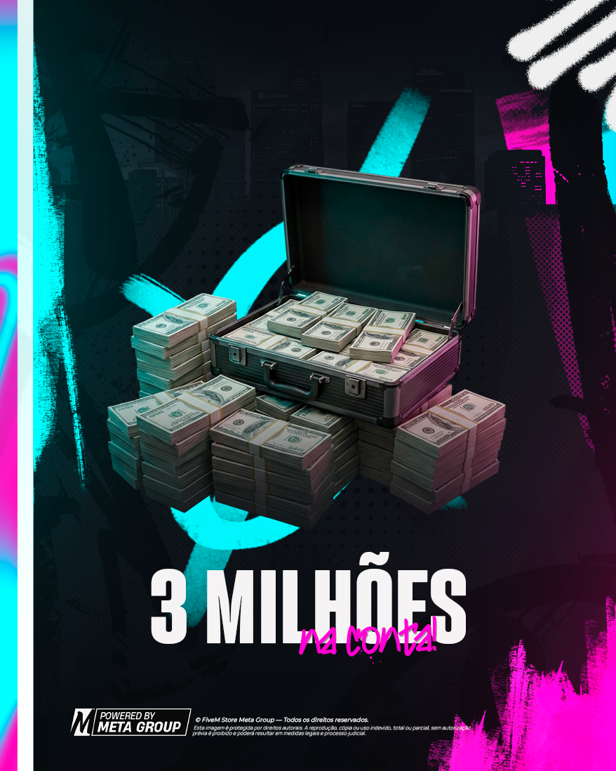 DINHEIRO 3 MILHÕES