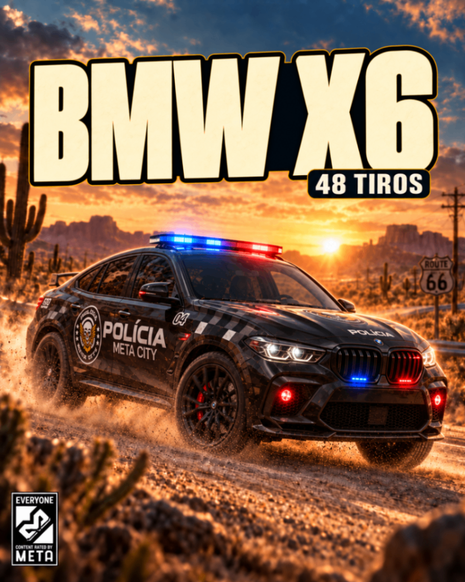 BMW X6 48 TIROS (VIATURA)
