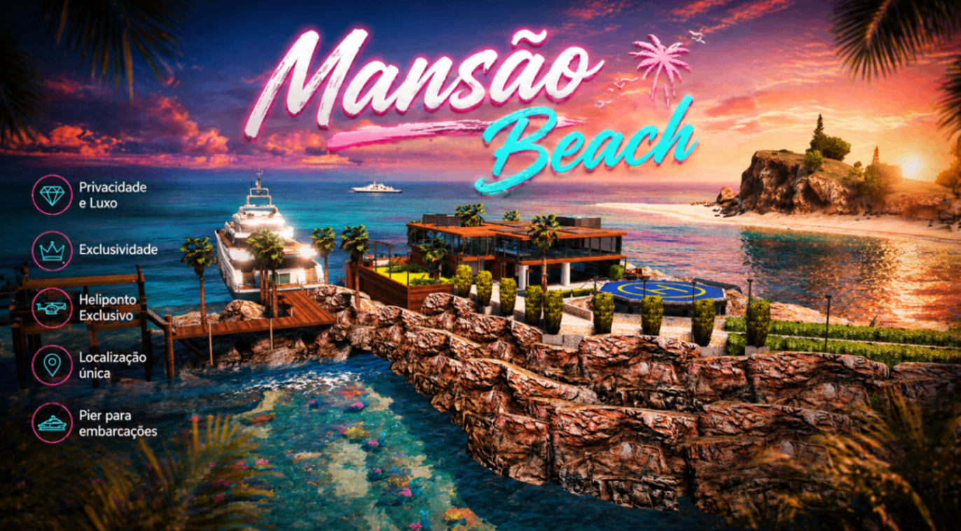 Mansão Beach 🏠