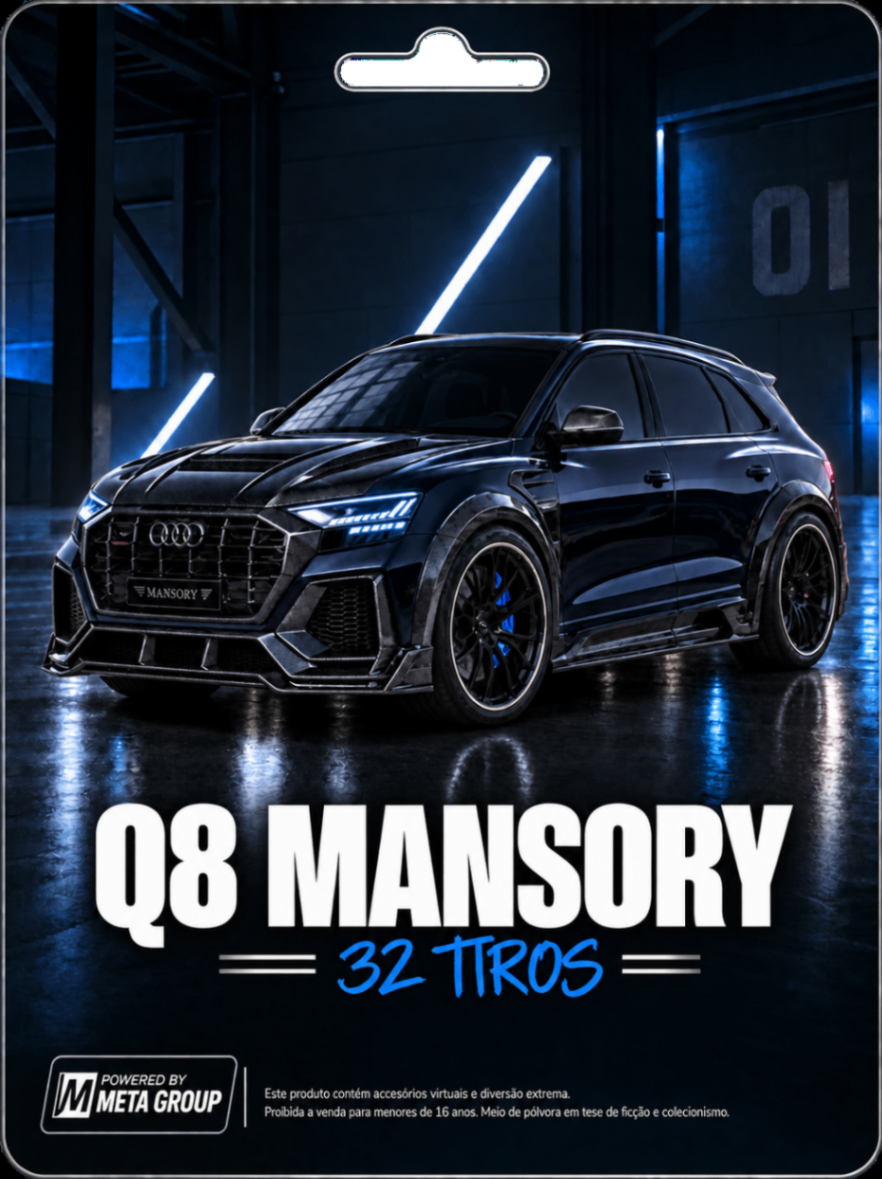 Q8 MANSORY 32 TIROS - 30 DIAS