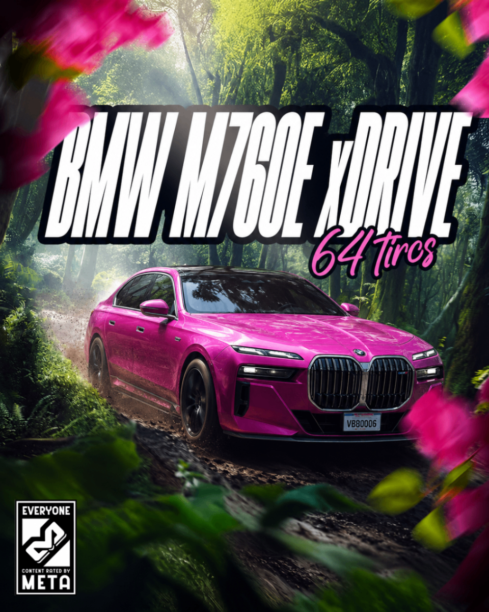 BMW M760E xDRIVE 64 TIROS PERMANENTE ATÉ WIPE