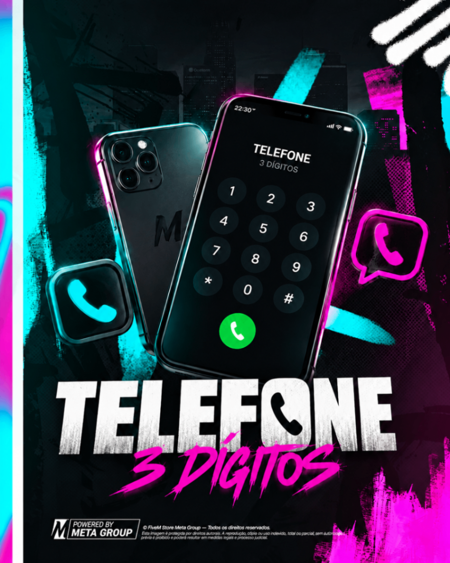 TELEFONE 3 DÍGITOS
