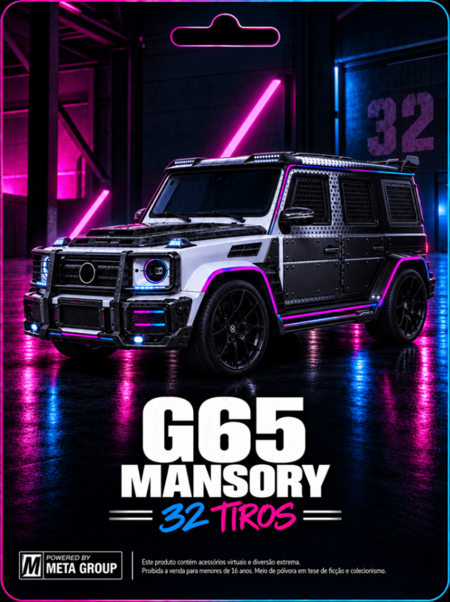 G65 MANSORY NEON  32 TIROS - 30 DIAS