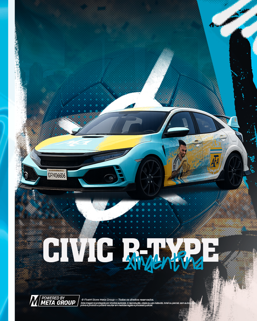 CIVIC R-TYPE ARGENTINA 32 TIROS