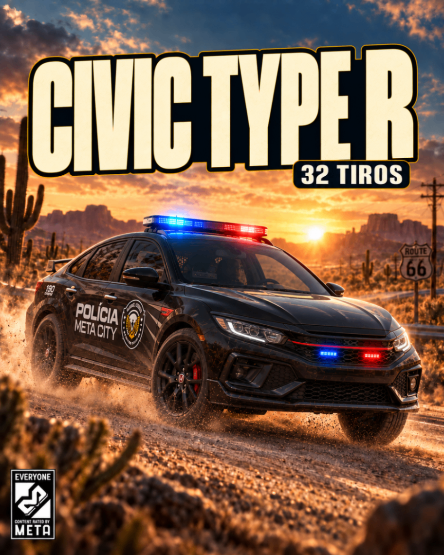 CIVIC TYPE R 32 TIROS (VIATURA)