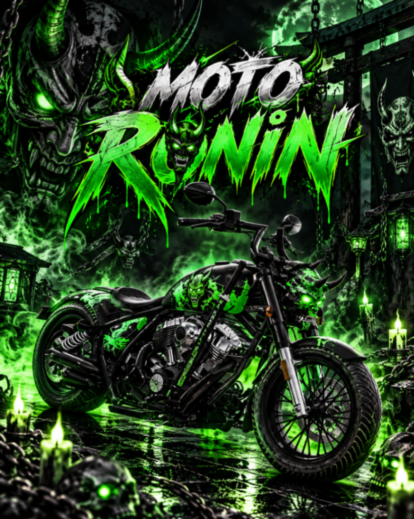 Moto Ronin Diablo Verde
