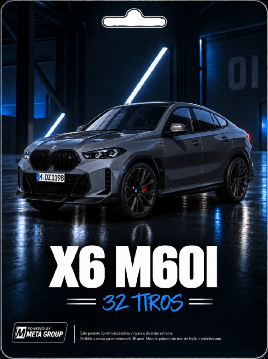 BMW X6 M60I 32 TIROS