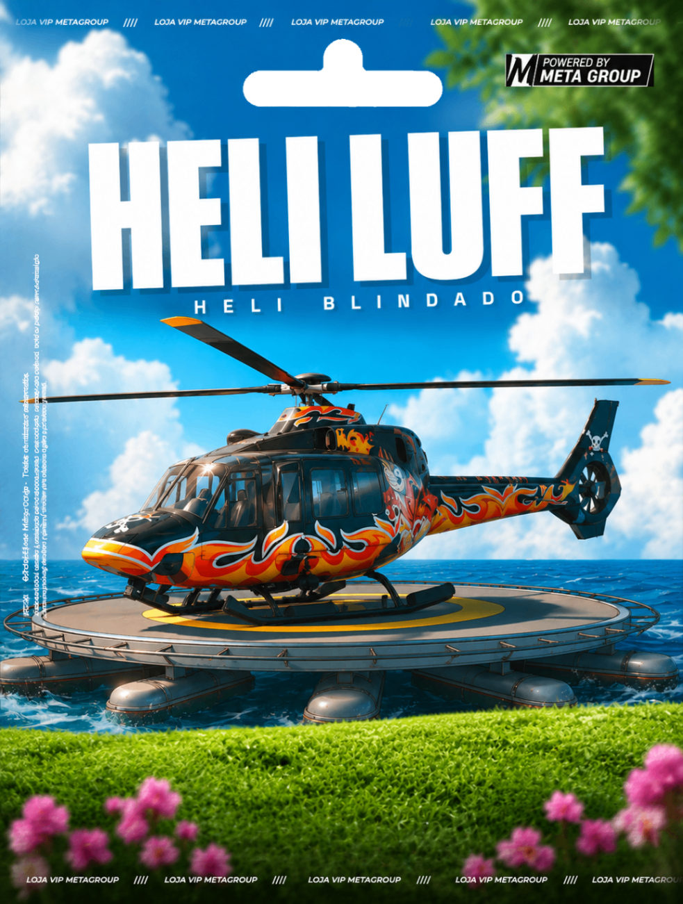 HELI LUFF BLINDADO 32 TIRO
