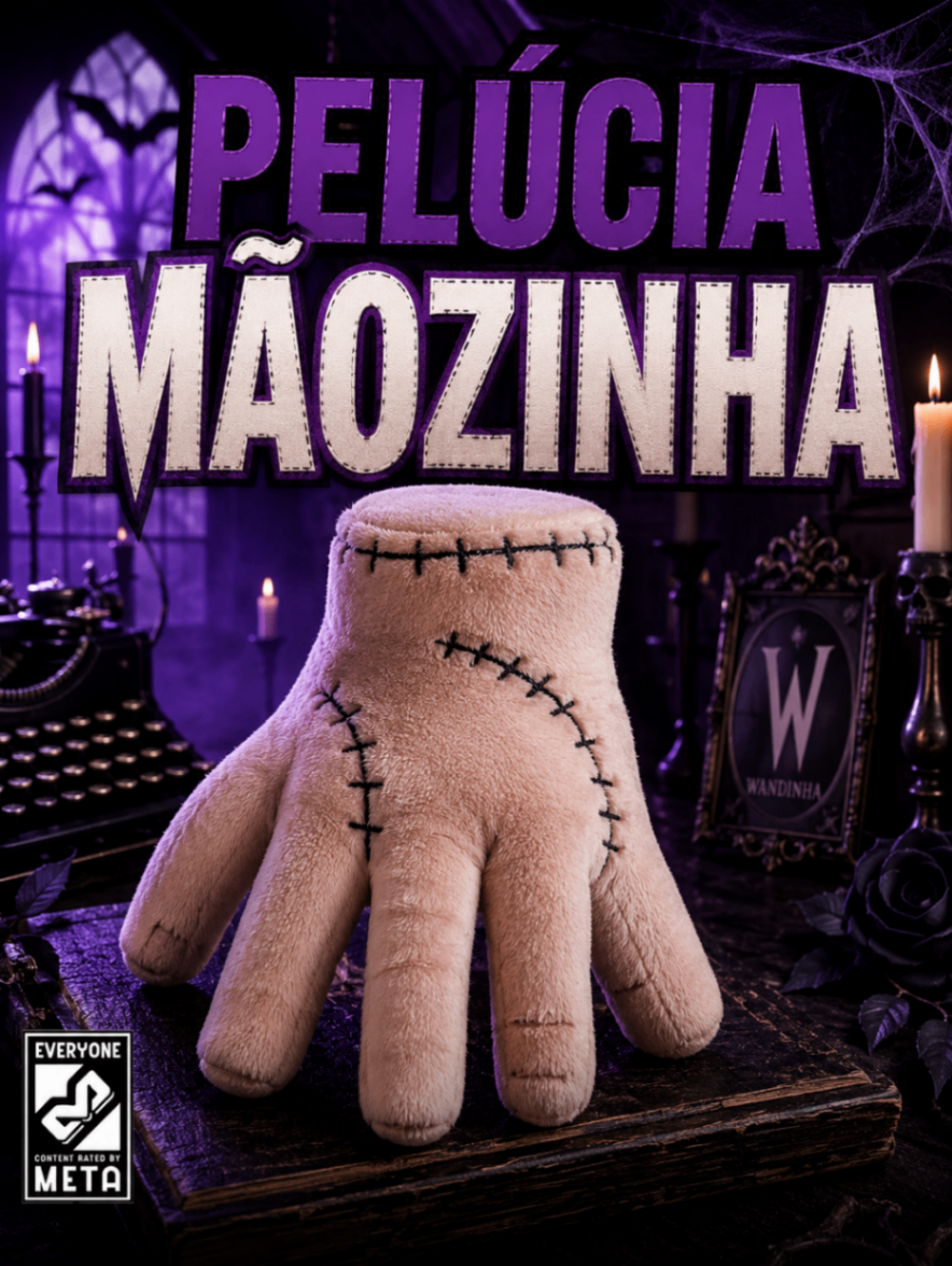 PELÚCIA MÃOZINHA