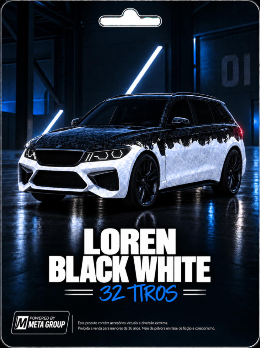 LOREN BLACK N WHITE 32 TIROS